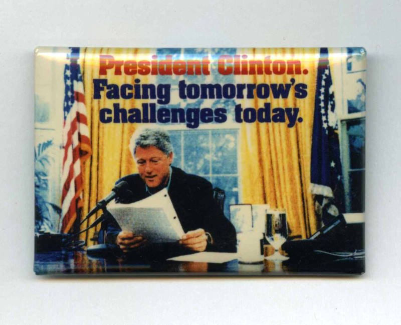 Clinton campaign button