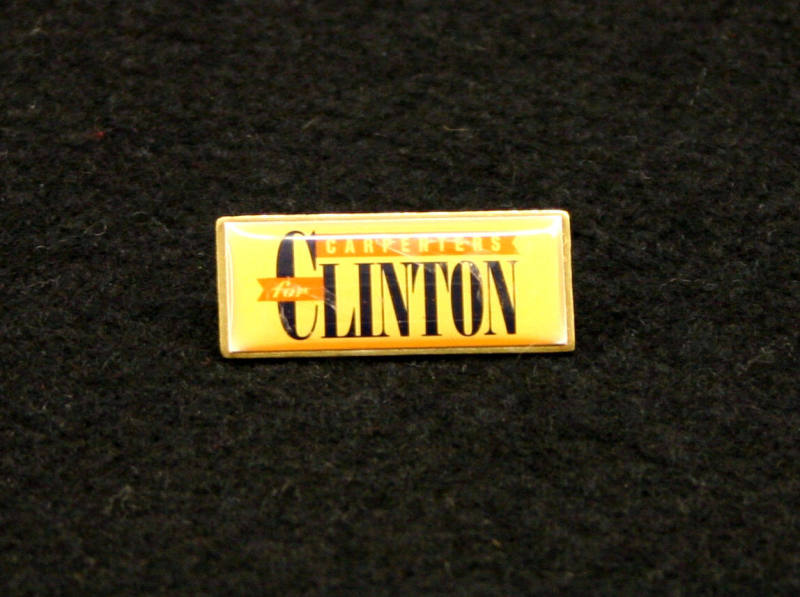 Clinton campaign pin