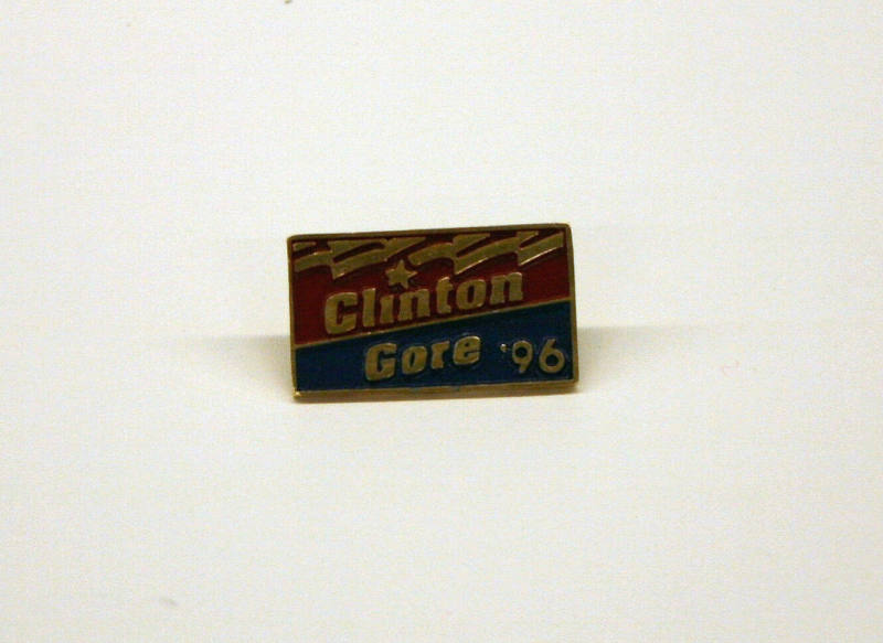 Clinton/Gore lapel pin