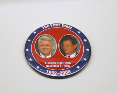 Clinton/Gore campaign button