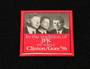 Clinton/Gore campaign button