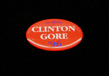 Button, Campaign - Clinton/Gore