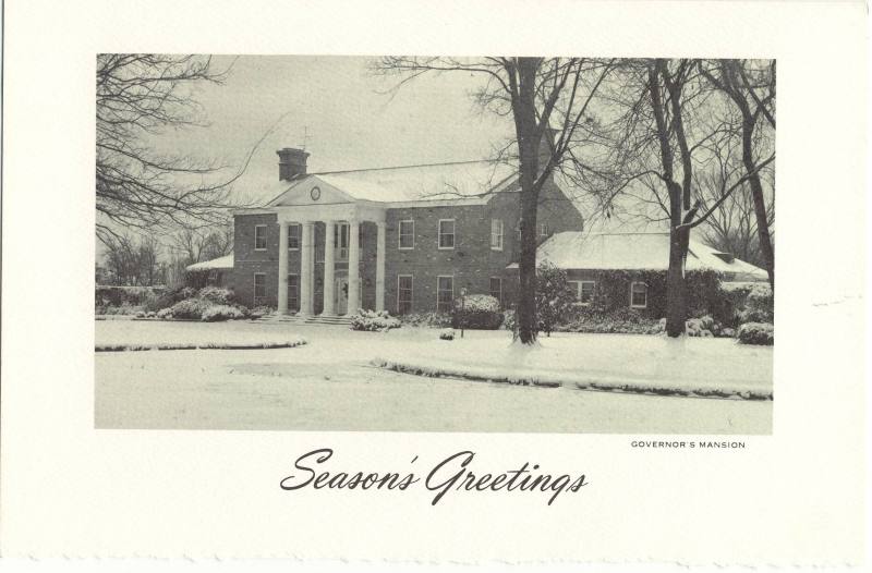 Gov Faubus holiday card