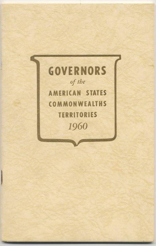 Gov Faubus 1960 Governor's Directory