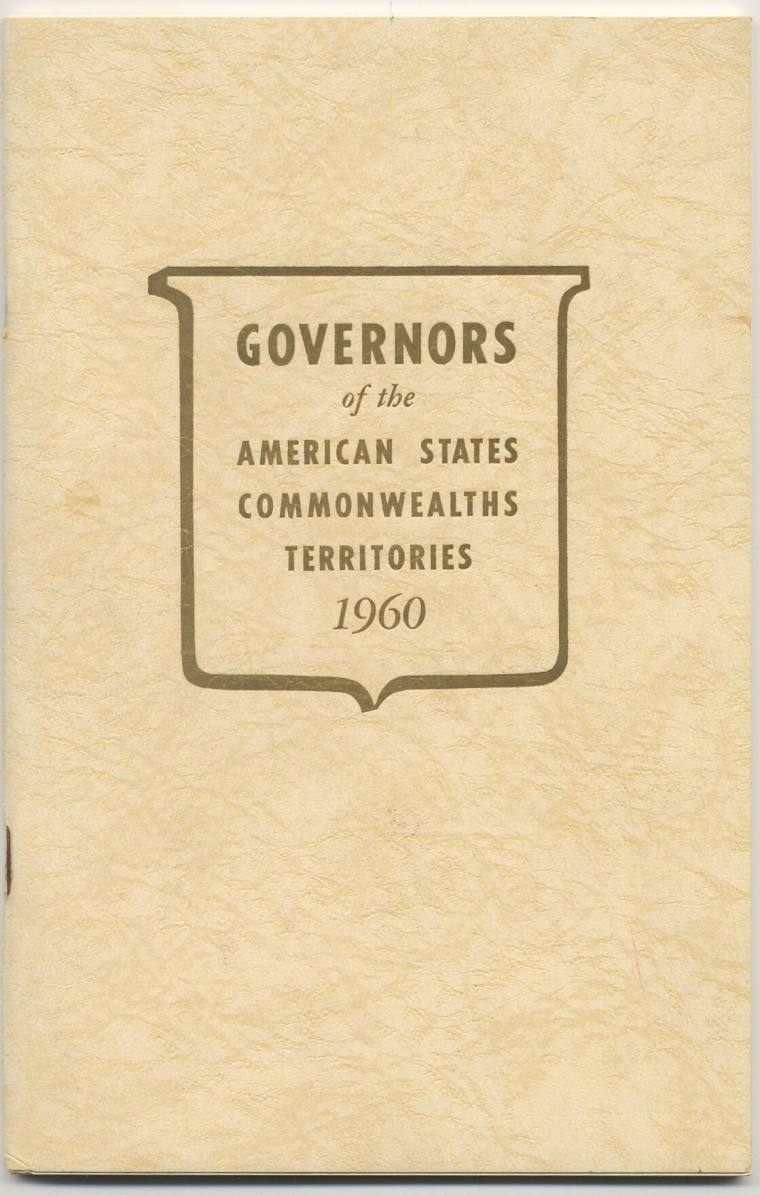 Gov Faubus 1960 Governor's Directory