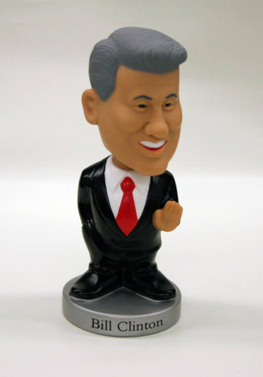 Doll, Bobblehead - President Bill Clinton