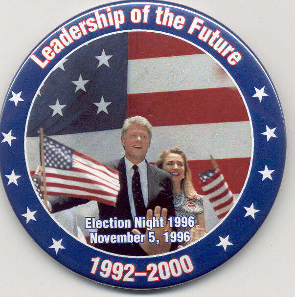 Clinton Pres. campaign pin