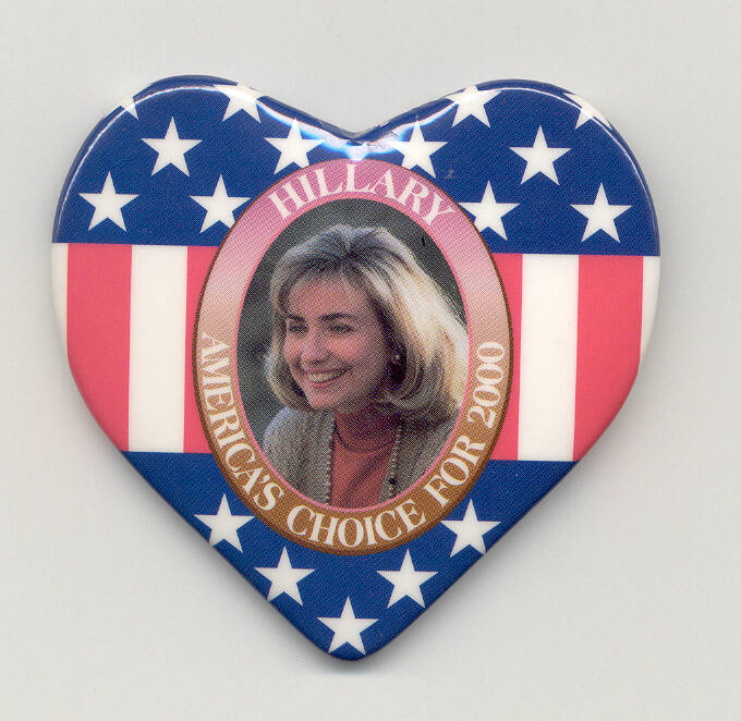 Hillary Clinton campaign button