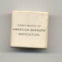 American Bankers Association button and box