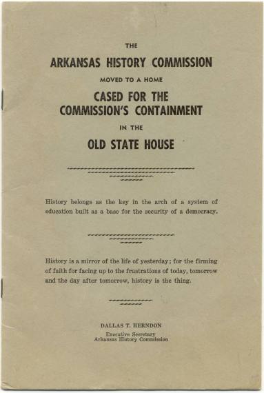 Booklet - about Old State House