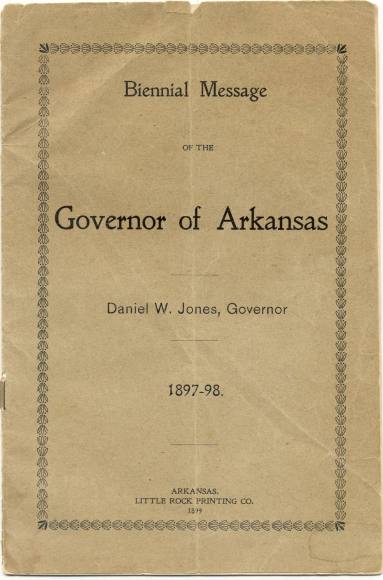 pamphlet, Gov. Jones