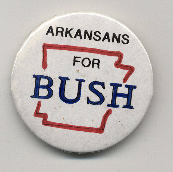 Bush campaign button