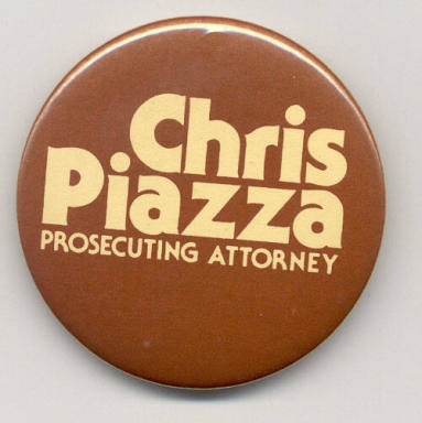 Chris Piazza campaign button