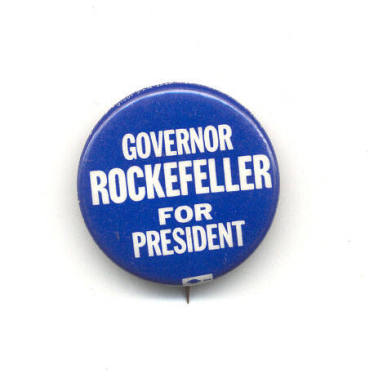 Button, Campaign - Governor Winthrop Rockefeller