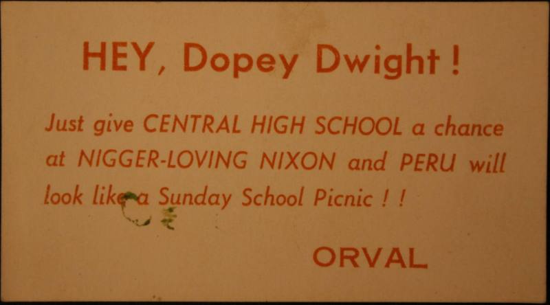 Central High crisis card