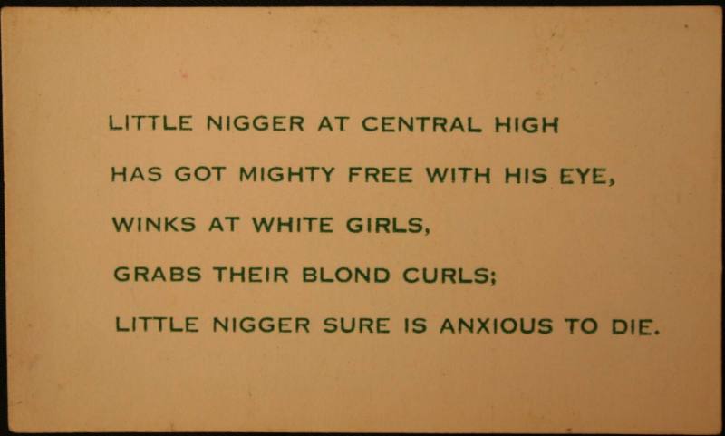 Central High crisis card