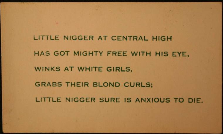 Central High crisis card