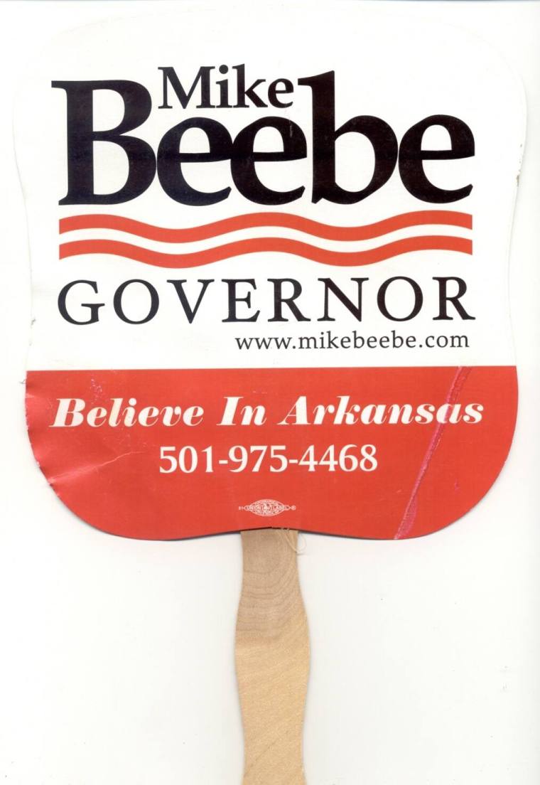 Beebe campaign fan