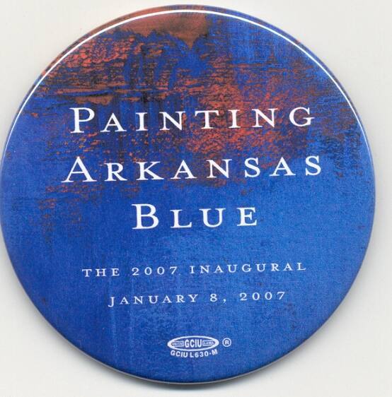 "Painting Arkansas Blue" button