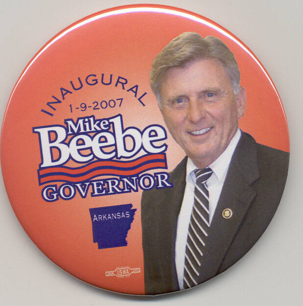 Button, Inaugural - Governor Mike Beebe