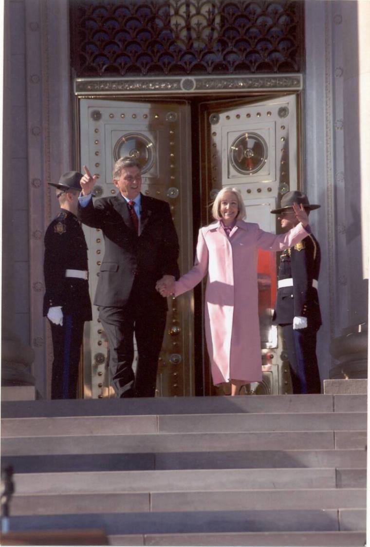 photo of Gov. & Mrs. Beebe