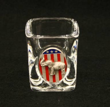 Repubican shot glass