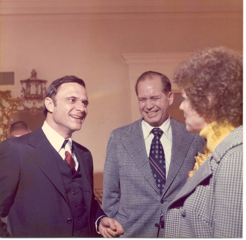 photo of Gov. Pryor at gubernatorial inauguration