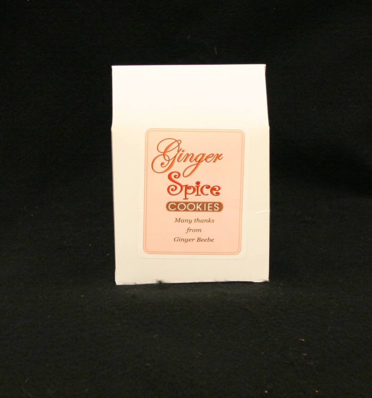 Cookie Box, Beebe Campaign - "Ginger Spice Cookies"