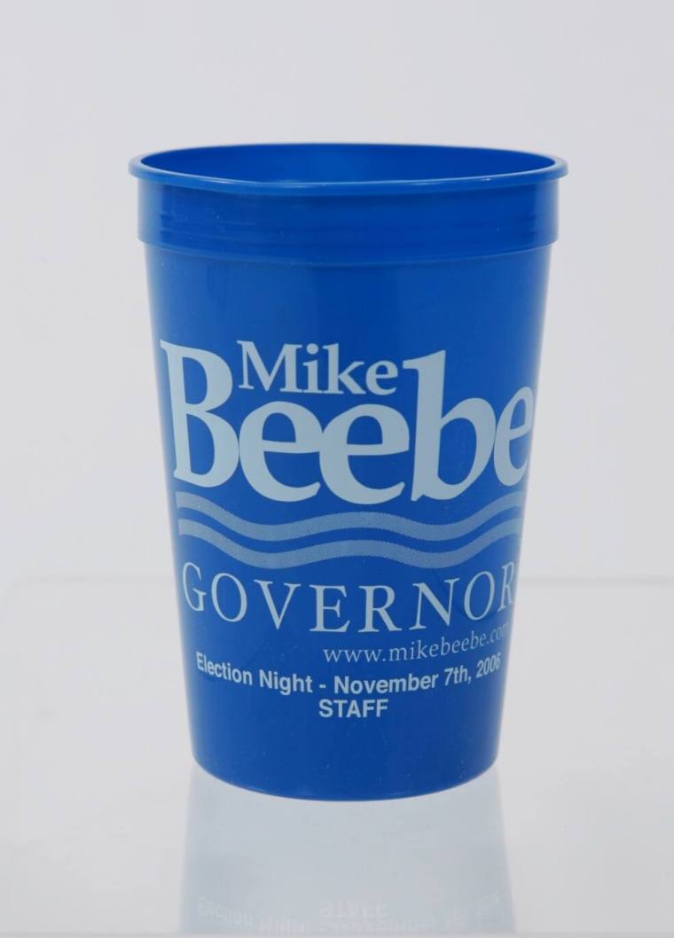 Beebe election night cup