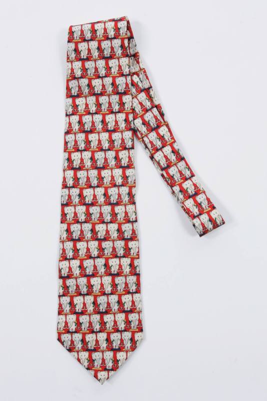 Republican elephant tie