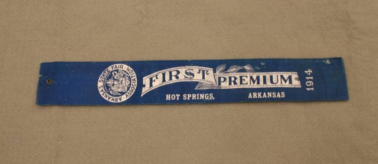 Arkansas State Fair Ribbon