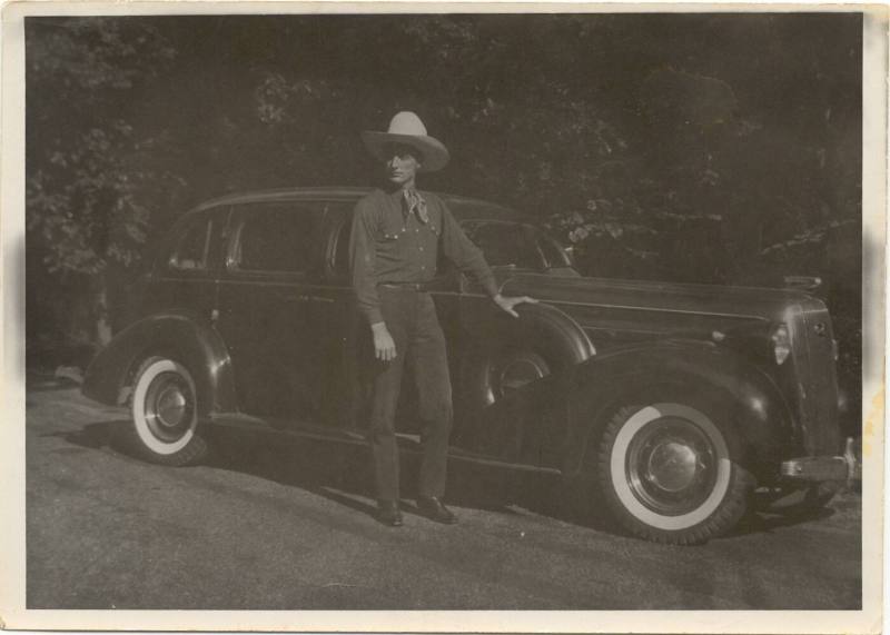 photo - "cowboy & car"