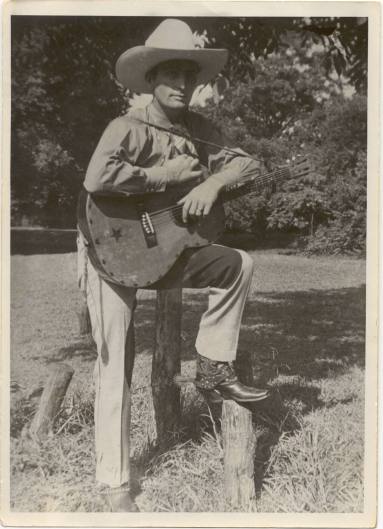 photo - "cowboy" with guitar