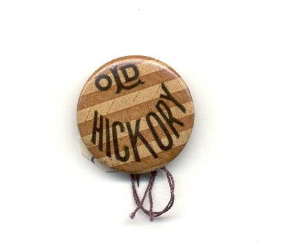 Old Hickory Democrat club pin