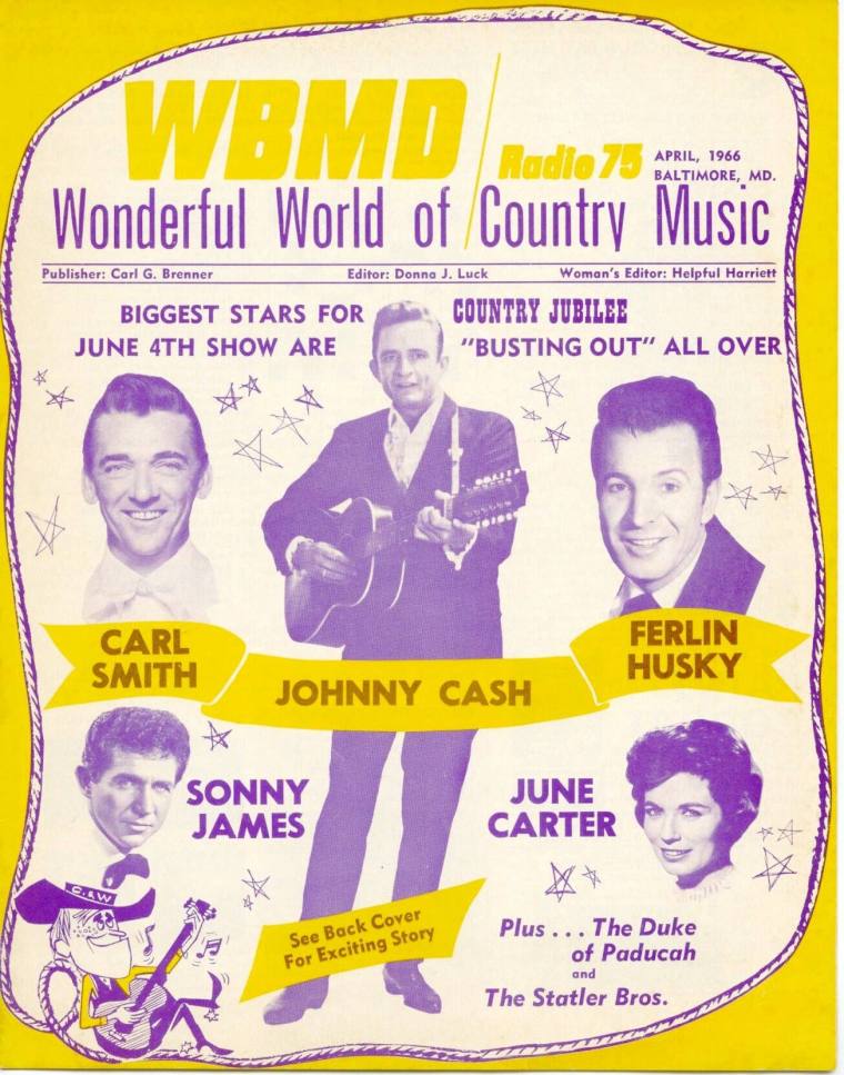 Music magazine - Johnny Cash on cover