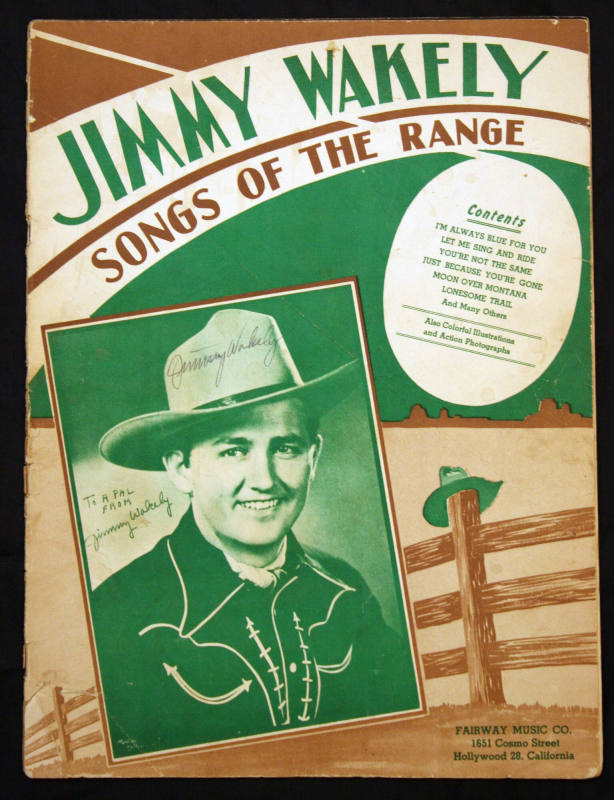 Jimmy Wakely songbook