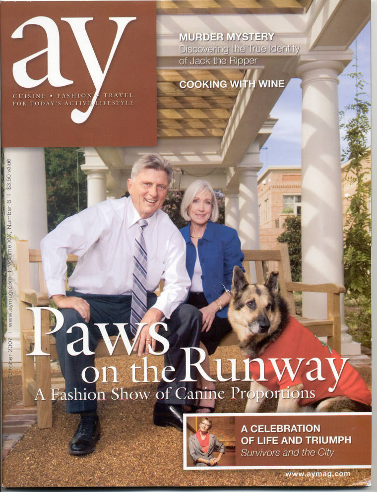 AY Magazine with Mike & Ginger Beebe on cover