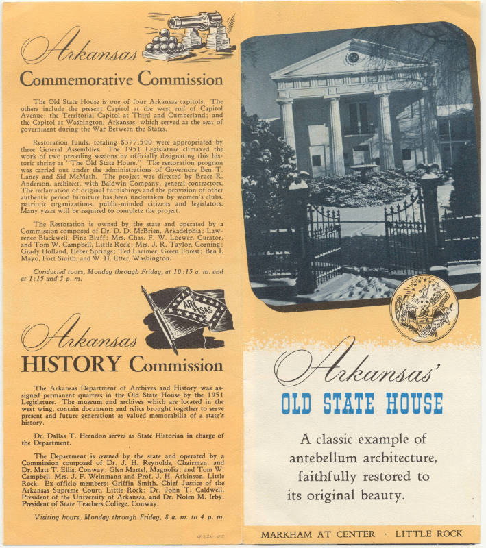 Old State House pamphlet