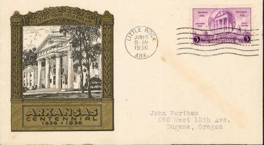 AR centennial cover envelope - OSH