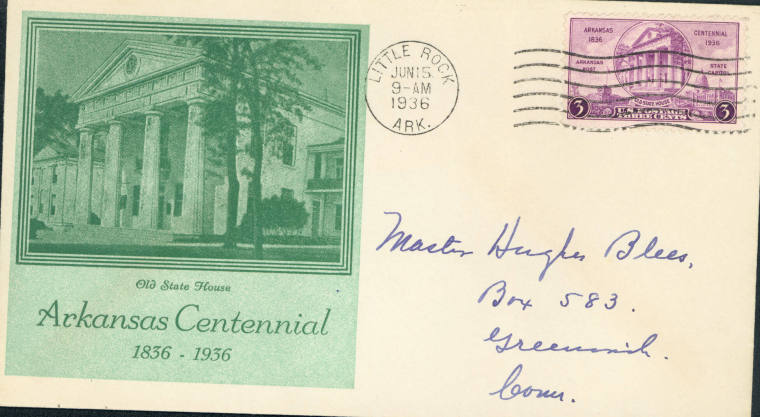 AR centennial cover envelope - OSH