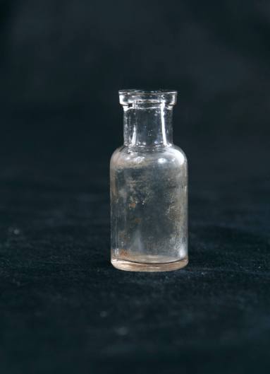 glass vial from Old State House