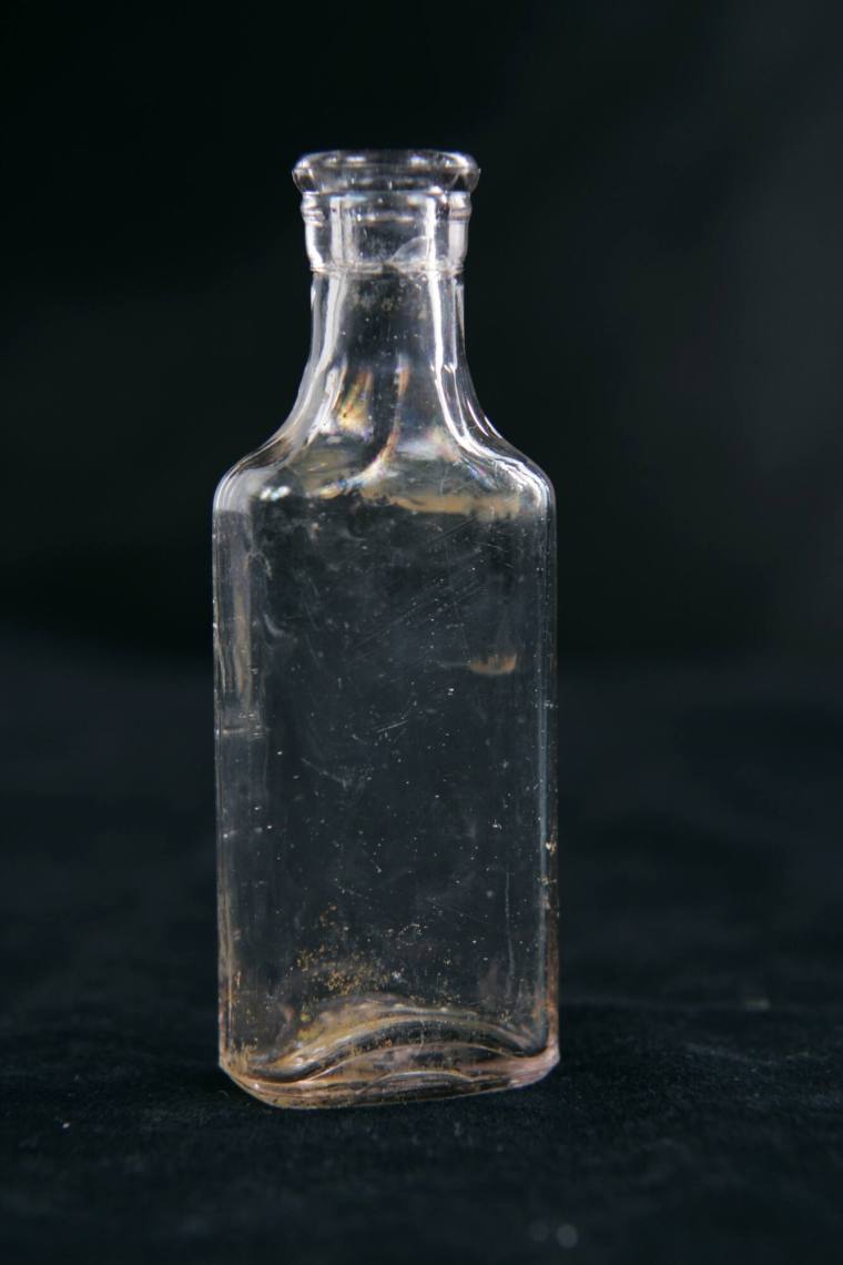 medicine bottle found at Old State House