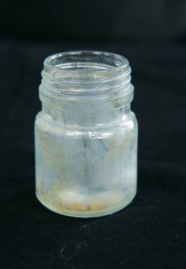 medicine bottle found at Old State House