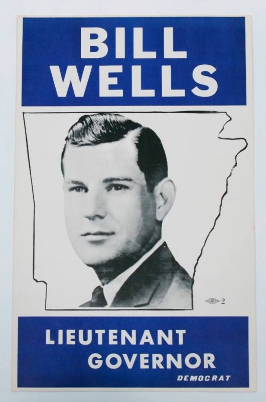 Bill Wells campaign poster