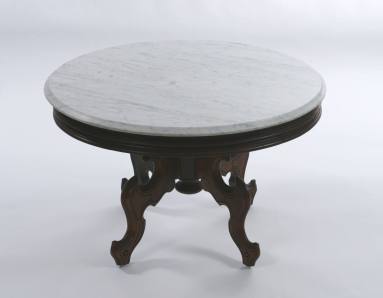 Table, Marble Top - Governor Harvey Parnell Family