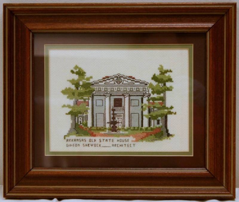 Old State House needlepoint