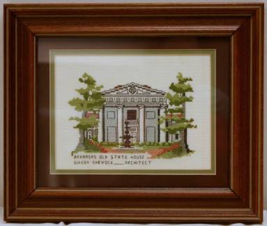 Old State House needlepoint