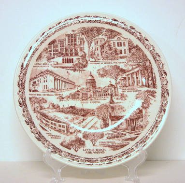 AR Commemorative plate with Old State House image