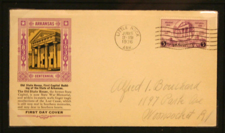 AR Centennial cover envelope