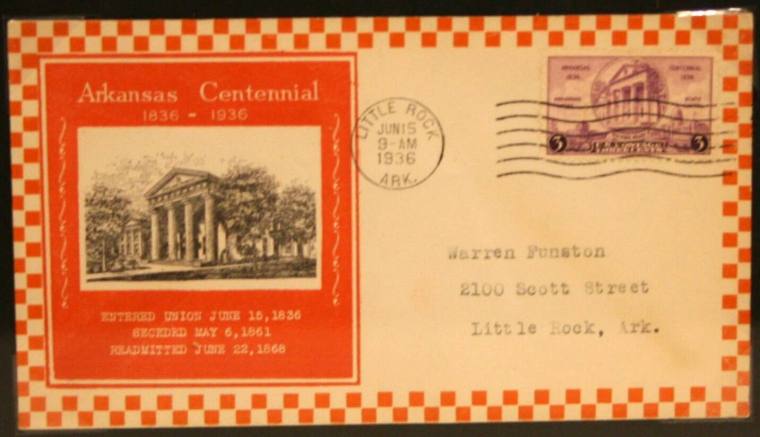 First day cover envelope with OSH image